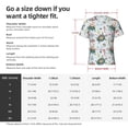 thumbnail image 4 of Rocae Turtle and Sea Life for Men's Moisture-Wicking Crew Tee - T-Shirt for Sports, Outdoor Activities, and Casual WearXX-Large, 4 of 9
