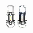 thumbnail image 3 of Super Bright Mini Keychain Flashlight, Portable Keychain Flashlight, Waterproof USB Rechargeable Key-Chain Flashlights, 600lm 7 Lighting Modes, Power Bank Function for Rescue Camping Hiking(1Pc), 3 of 5