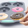 thumbnail image 6 of 72-Piece Silicone Bakeware Set, Nonstick Baking Pans with Cake Pans, Loaf Pans, Baking Cups, Measuring Cups and Spoons, Easy Release Oven Pan, Grey, 6 of 10