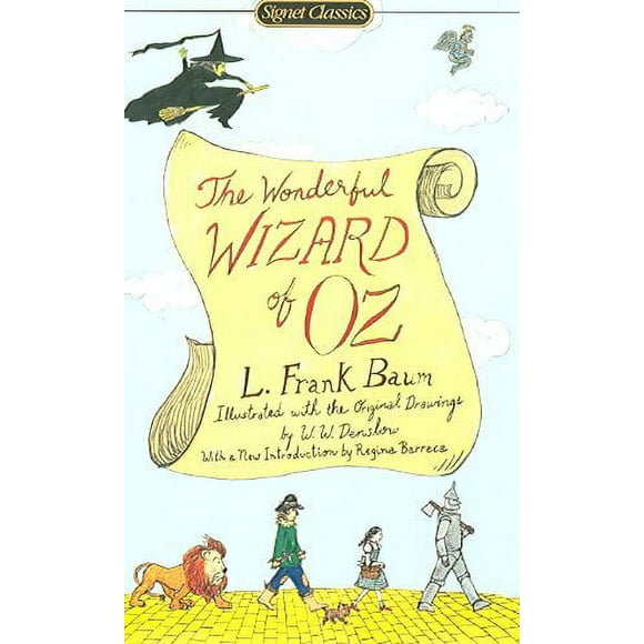 Pre-owned Wonderful Wizard of Oz, Paperback by Baum, L. Frank; Barreca, Regina (INT); Denslow, W. W. (ILT), ISBN 0451530292, ISBN-13 9780451530295