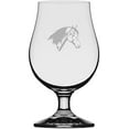 thumbnail image 1 of Morgan Face Horse Themed Etched 13.25oz Iona Beer Glass, 1 of 1