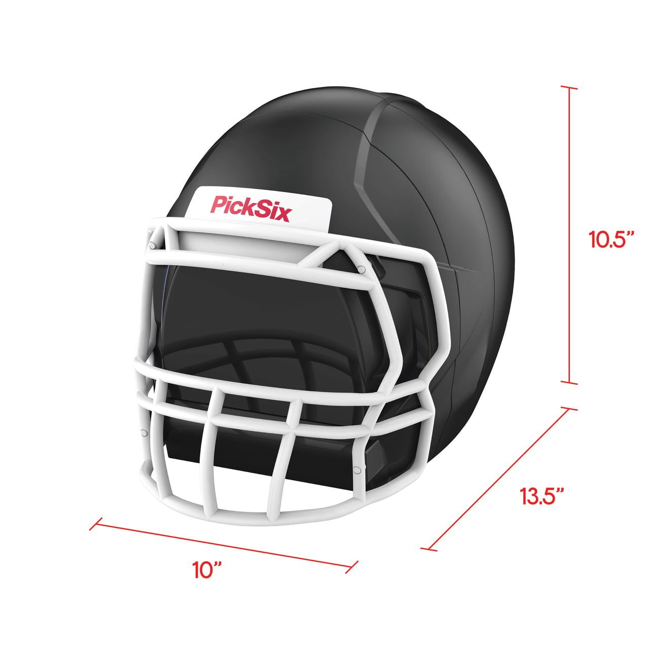 Ionchill PickSix Game Cooler, New Standard Door Portable Football Helmet Mini Fridge Beverage Cooler, 13.75in