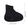 thumbnail image 3 of 1 Pair Rain Shoes Protector Reusable Boot Cover Safety Shoes Cover Boot Protector for Hiking, 3 of 9