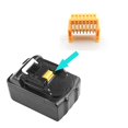 thumbnail image 5 of Terminal de conector de carga de 5 uds para batería de iones de litio Makita 14,4 v 18 v Afortunado Sencillez, 5 of 5