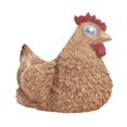 thumbnail image 3 of Maceta de gallina con forma de animal simulado, maceta versátil con energía solar Amarillo, 3 of 9