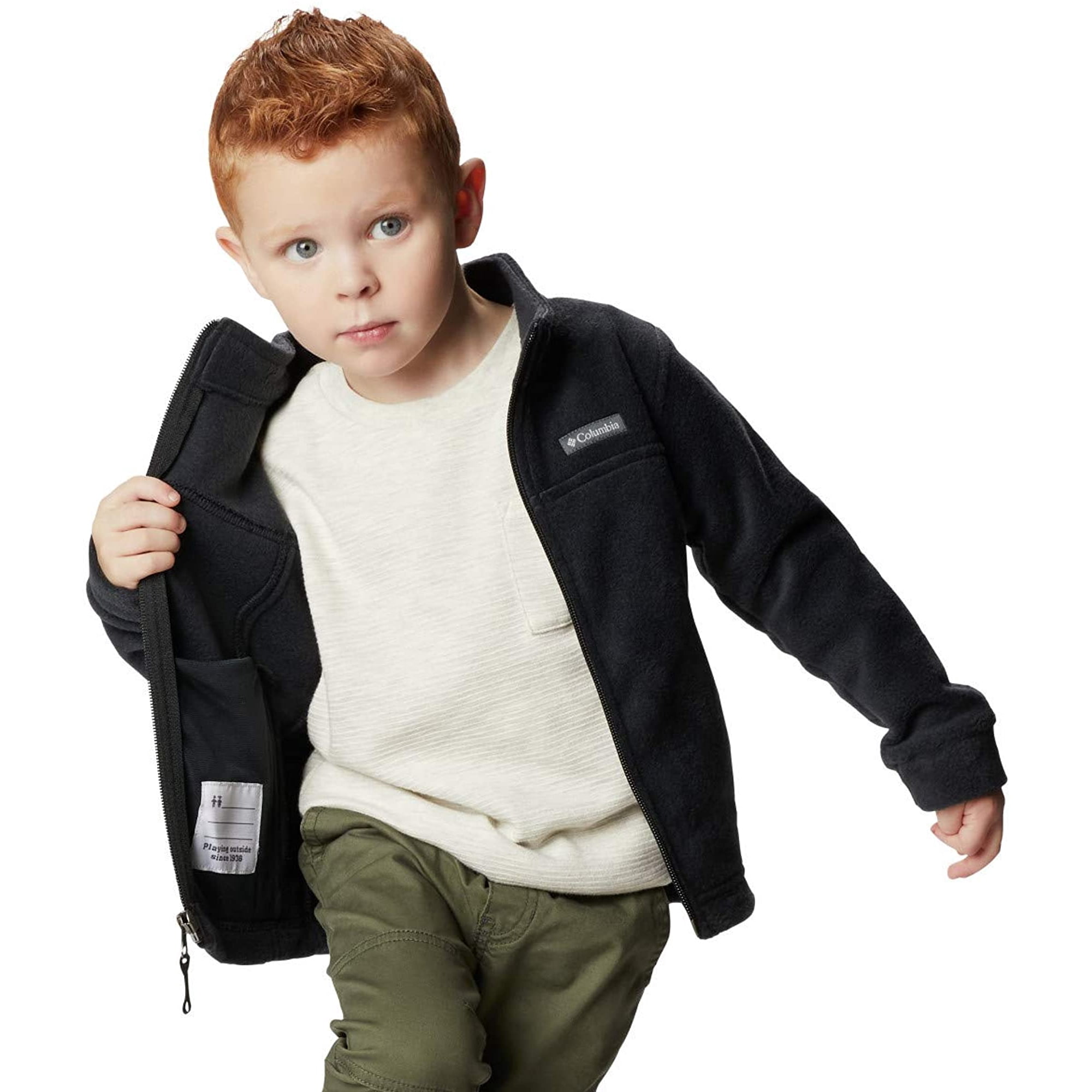 Baby boy columbia fleece jacket hotsell