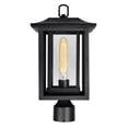 thumbnail image 2 of CWI Lighting Winfield 1 Light Black Outdoor Lantern Head, 2 of 4