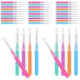 thumbnail image 2 of 100 piezas de limpiadores de brackets, hilo dental, palillos y herramientas de higiene bucal, 2 of 7