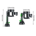 thumbnail image 3 of Heavy-Duty Car Cup Holder with Strong Large Suction Cup, PVC Base for Windshield & Dashboard Mount – Secure Drink Stability, Anti-Slip Design, Unobstructed View for Safe Driving, 3 of 8