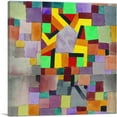 thumbnail image 1 of ARTCANVAS With the Violet Pentagon 1919 Canvas Art Print by Paul Klee - Size: 18" x 18" (0.75" Deep), 1 of 9