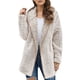 thumbnail image 1 of Chaqueta con capucha elegante para mujer, chaqueta con capucha de felpa para mujer, abrigo de felpa para mujer, chaqueta con capucha de felpa para mujer, logre más, 1 of 4