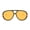 Orange yellow, variant on Retro Shield Shades Polarized Hip Hop Lens Trendy Oversized Frame For Unisex Stylish Sunglass