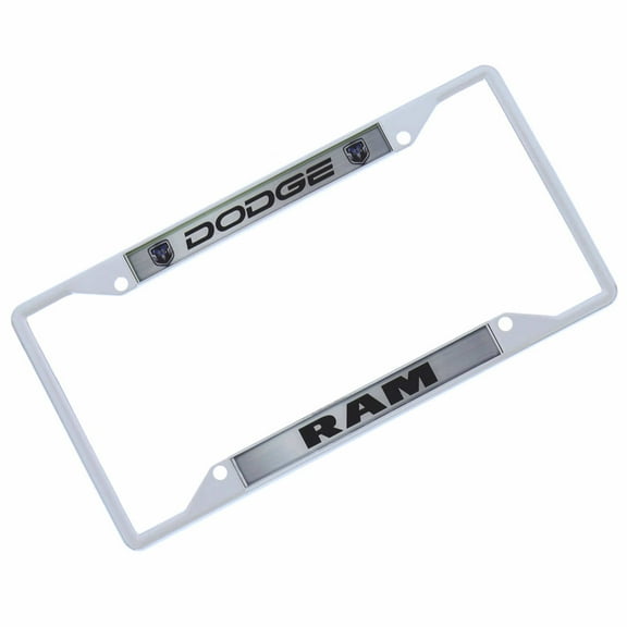 Dodge Ram License Plate Frame (Black)