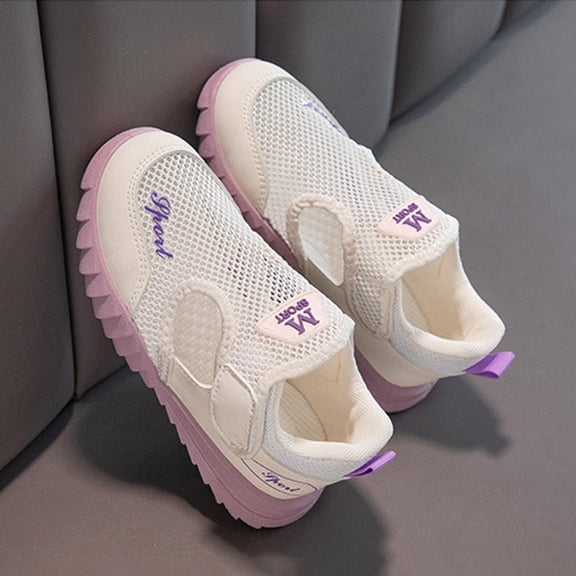 Sneakers for Girls Toddler Boy Shoes Fashion Toddler Tennis Shoes Cushioned Non- Athletic Shoes Wide Toe Box Back To School Golf Shoes Sneakers Shoe for Daily Wear