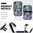 thumbnail image 3 of Bolsa y brazalete para botella de agua deportiva de los Power Rangers para accesorios de taza, yoga, gimnasio, bolsa para botella de agua deportiva para hombres y mujeres, 3 of 5