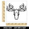 thumbnail image 2 of Moose Head Self-Inking Rubber Stamp Ink Stamper - Red Ink - Large 1-1/2 Inch, 2 of 7