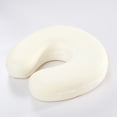 thumbnail image 1 of Almohada de viaje en forma de U de espuma viscoelástica de rebote lento, regalo creativo, almohada para el cuello en forma de U, 1 of 3