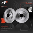 thumbnail image 4 of A-Premium 11.06 inch (280.92mm) Rear Disc Brake Rotors + Ceramic Pads Kit Compatible with Select Buick, Cadillac, Oldsmobile and Pontiac Models - LeSabre, Park Avenue, DeVille, Aurora, Bonneville, 4 of 8