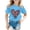 A-Sky Blue217, variant on JAJAHO Girls Cute Graphic Tee For Kids Leopard Heart Print Short Sleeve T Shirts For Girl Casual Comfortable Daily Wear Ages 3-13 Years Stylish Tops
