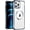 Blue, variant on Sidekick Hybrid Case Compatible with iPhone 12 Pro Max Case (2020), with HaloLock Magnetic Wireless Charging, Scratch Resistant Back, Grippy Protective Frame, Clear