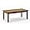 Teak Color-oil Printed, variant on Dycanpo 42'' Outdoor Coffee Table,Rectangle Patio Table for Outside,HDPS,White