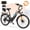 Black, variant on ESKUTE C200D Electric Bike for Adults – 1300W Peak Motor, 28MPH Step-Thru Ebike, 840Wh Removable Battery , Up to 70 Miles, 26" Tires, 7-Speed Black with Phonebag & Lock, UL2849