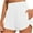 White, variant on Hvot&aat Women's Casual Workout Shorts 2025 Summer Quick Dry High Waisted Running Athletic Shorts with Zipper Pockets