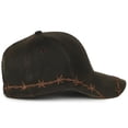 thumbnail image 3 of Outdoor Cap BRB-605 Barbed-Wire Embroidery Solid Back Cap-Brown, 3 of 8