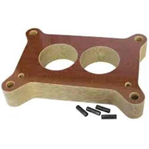 Jomar 5081 Phenolic Carburetor Spacer 2 Hole 1 Thick Holley 2Barrel