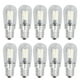 thumbnail image 1 of 10 bombillas LED E12 de cristal para lámpara de techo pequeña, 500 lm, para dormitorio y oficina., 1 of 14