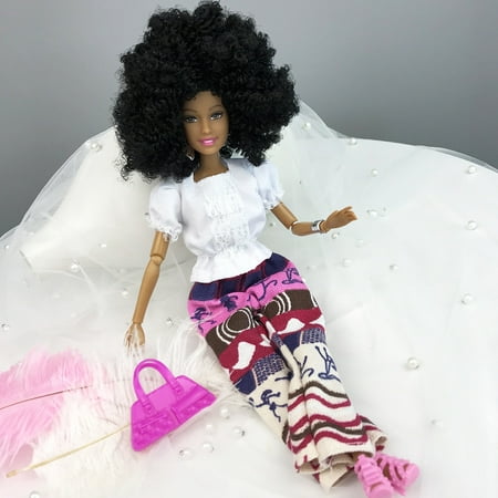 Baby Movable Joint African Doll Toy Black Doll Best Gift (12 Best Baby Dolls Of 2019)