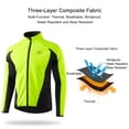 thumbnail image 4 of LAMEDA Cycling Bike Jackets for Men Winter Thermal Running Jacket Windproof Breathable Softshell Windbreaker, 4 of 4