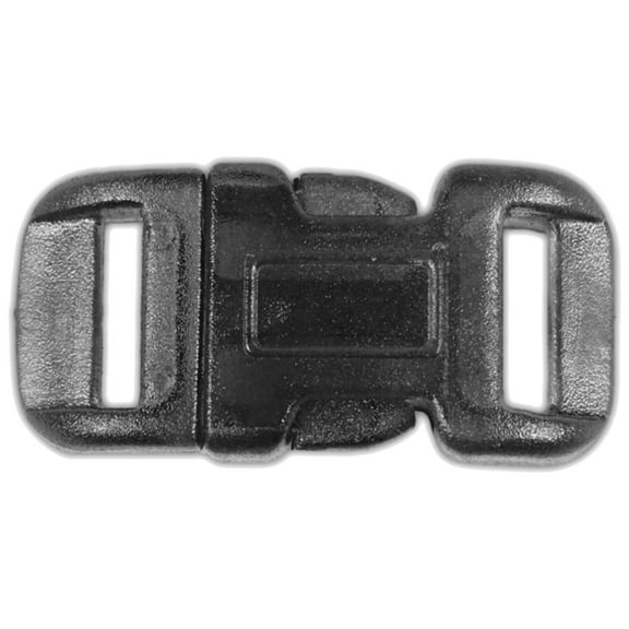 Paracord Planet 1/2-Inch Clear Curved Side Release Buckles – Various Colors and Pack Sizes – Handmade Crafting Projects