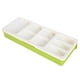 thumbnail image 3 of Organizador de cuchillos y tenedores, soporte para cucharas de múltiples capas, caja de vajilla de cocina con separación (blanco roto), 3 of 14