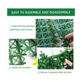 thumbnail image 5 of 20"x 20"Artificial Grass Wall Panels for Indoor and Outdoor Decor, 12 PCS Greenery Boxwood Panel Privacy Backdrop Wall Hedge Screen, 5 of 6