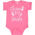 thumbnail image 3 of Inktastic I Love My Yaya Grandchild Boys or Girls Baby Bodysuit, 3 of 5