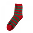 thumbnail image 1 of Xmarks Adult Christmas Holiday Socks Warm Winter Cozy Socks Fuzzy Socks With Plus Size And Anti-Slip Bottom, 1 of 7