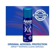 Arrid Extra Extra Dry XX Aerosol Antiperspirant Deodorant Morning Clean 6 oz (Pack of 2)
