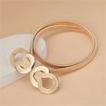 thumbnail image 6 of Chic Adjustable Stretch Metal Belt For Women Comfortable Thin Waistband Dress Enhancer All Sizes, 6 of 16
