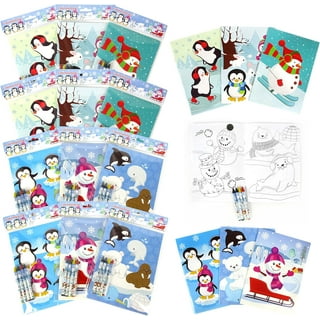Winter Party Favors for Kids Bulk, Kids Arts and Crafts Holiday