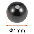 thumbnail image 2 of Uxcell Bearing Balls Metric Silicon Nitride G5 Precision Ball 1mm, 2 of 2