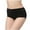 Black, variant on Ausyst Panties for Women Womens Sexy Solid Color Mid-waist Sexy Seamless Cotton Briefs Clearance