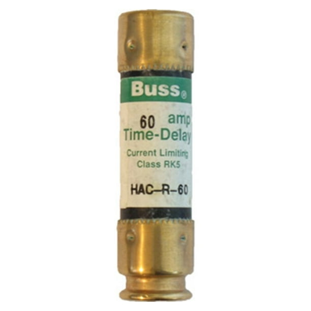 Buss HACR60 Replacement Time Delay Fuse 60 Amp 250V RK5 Dual