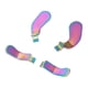 thumbnail image 5 of Controller Metal Paddles Colorful Back Hair Trigger Locks Replacement Parts for Xbox One Elite Series 2, 5 of 5