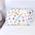 thumbnail image 5 of Imaginarium Memory Foam Fun Pillow for Kids and Adults with Cool-to-the-Touch Cover, Standard/Queen, Dog Bones, 2 pack, 5 of 7