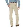 thumbnail image 2 of Wrangler Men's 936 High Rise Prewashed Cowboy Cut Slim Straight Jeans Tan 33W x 32L  US, 2 of 6