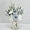 White+green, variant on Vases Artificial Flowers Hydrangea, Artificial Fake Plant Eucalyptus Flower Decoration for Home Office, Farmhouse, Bathroom, Dining Table Center, Coffee Table Decoration