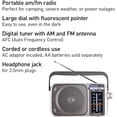 thumbnail image 3 of Radio AM/FM Panasonic RF-2400 Plata, 3 of 6
