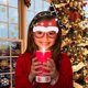 thumbnail image 1 of Fiudx Liquidación de ofertas flash Marco de gafas navideñas, gafas estéreo, decoración para adultos y niños, 1 of 6