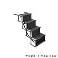 thumbnail image 3 of US Folding Dog Pet Steps Ramp Stairs Car Boot Portable Ladder Metal Accordion, 3 of 11